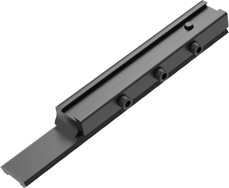 FSI 3/8" 11mm to 7/8" 20mm Dovetail to Picatinny Rail Adapter, Low Profile 11mm to 20mm Picatinny Riser Mount - Image 3